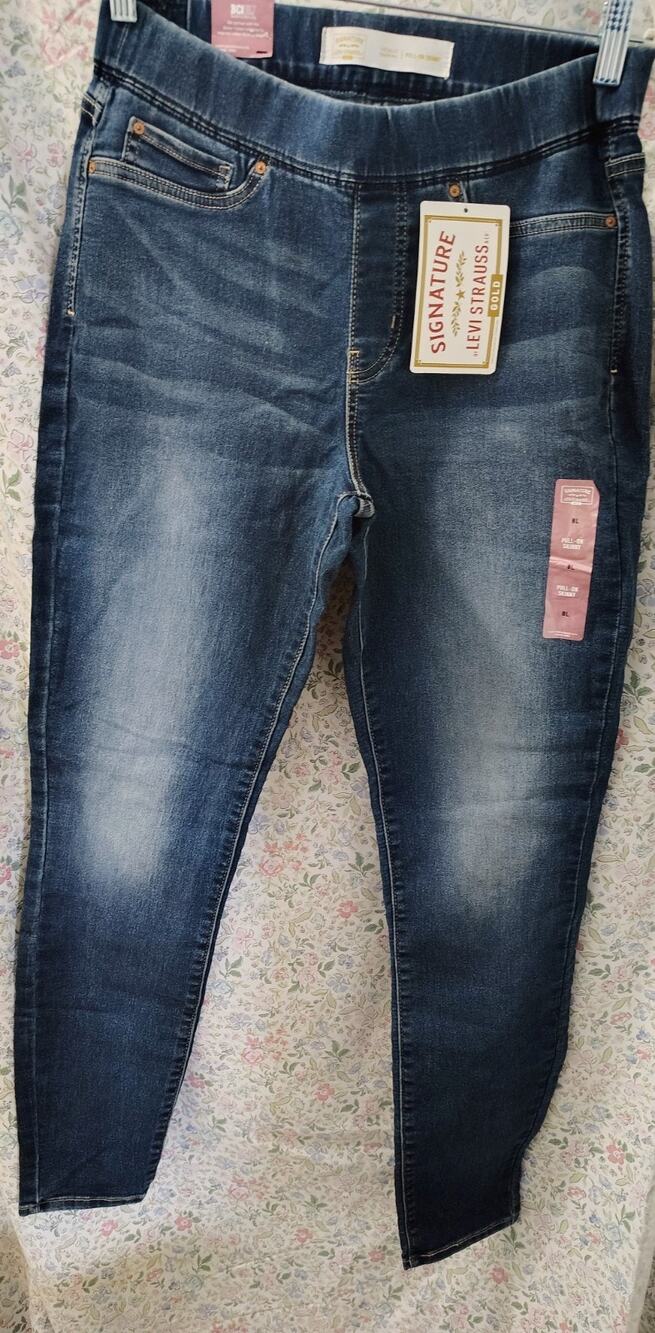 Levi's Skinny Jeans Pull On, Women's 8 Long